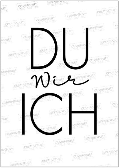 Poster zur Hochzeit