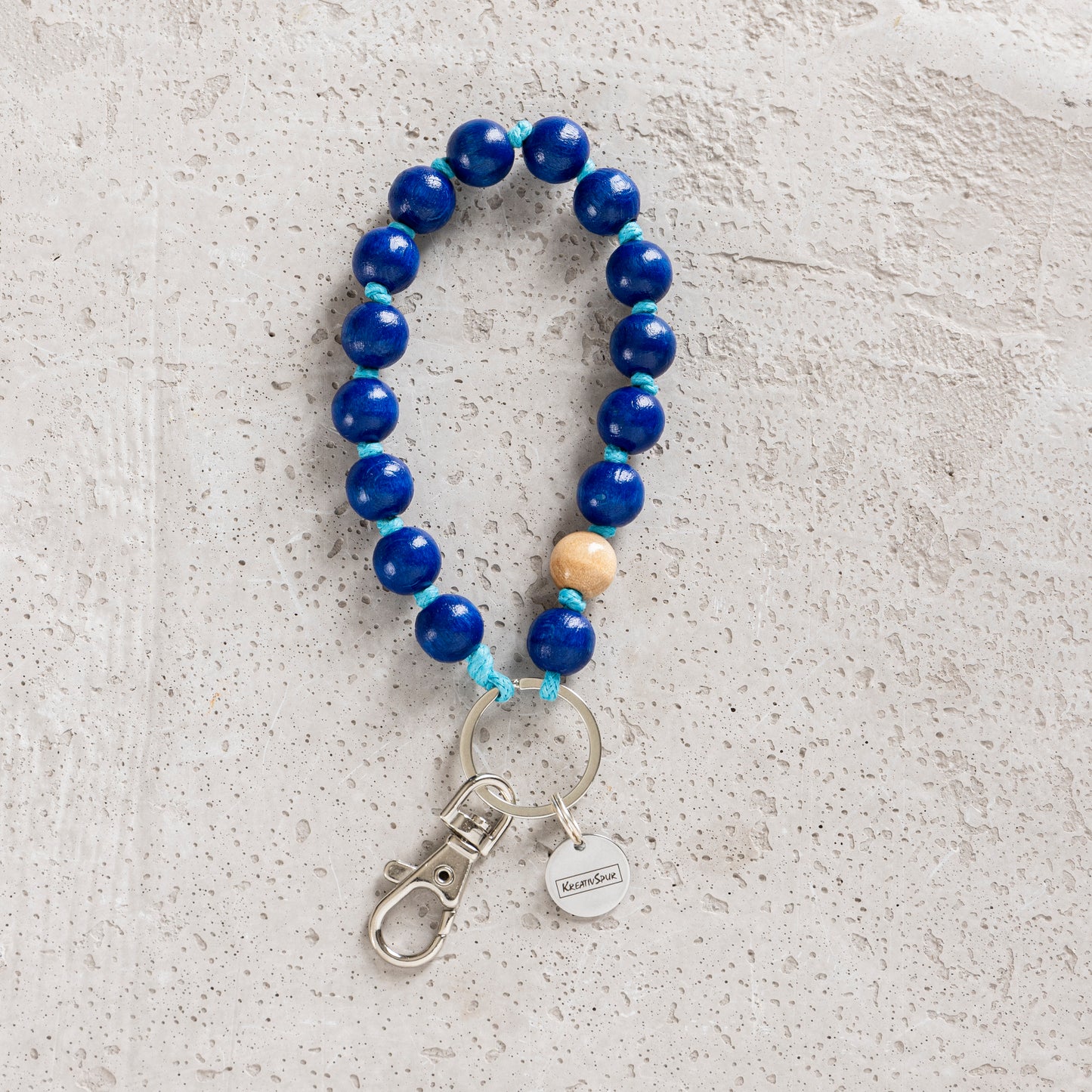 Kreativspur, Marke, Handykette, Kurz, Onlineshop, Blau