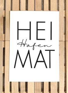 Kreativspur, Postkarte, Postkarten, Wohnen, Wohnidee, Maritim, Urlaub