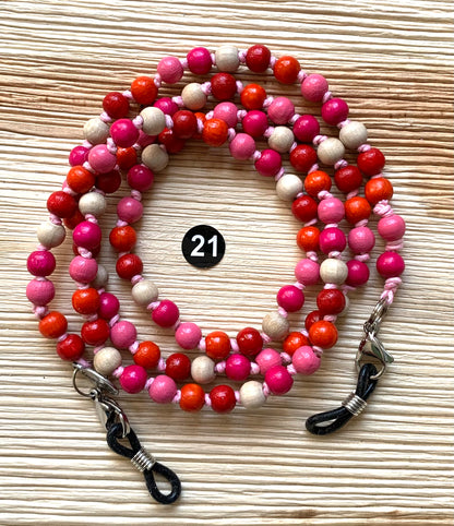 Brillenkette, Holz, Kreativspur, Onlineshop